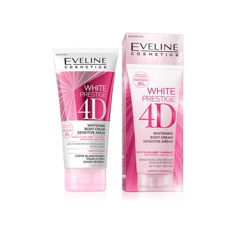 Eveline White Prestige 4D White Body Cream Sensitive Area 100 ML