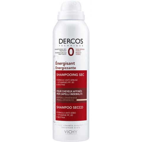 Vichy Dercos Energizing Dry Shampoo, 150ML