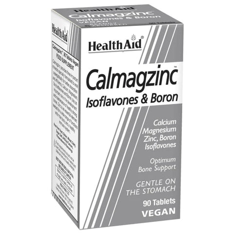 HEALTH AID CALCIUM, MAGNESIUM, ZINC TABLET 90'S -  - Bone Care, Essential Supplements, Vitamins & Minerals -  - PharmaCare Online 