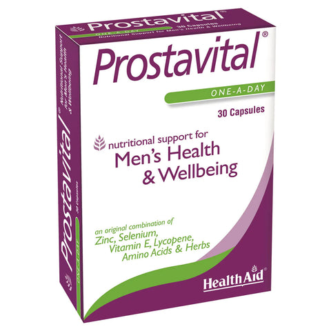 HEALTH AID PROSTAVITAL CAPSULE 30'S - - Essential Supplements, healthaid, Men Care, men vitamins, Nutrition, Personal Care - - PharmaCare Online