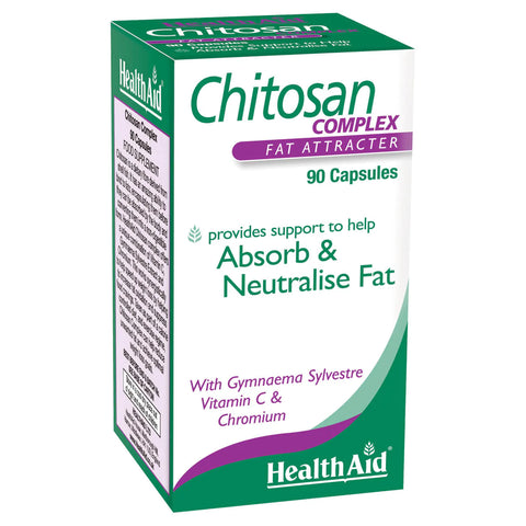 HEALTH AID CHITOSAN COMPLEX CAPSULE 90'S -  - Essential Supplements, Weight Management -  - PharmaCare Online 