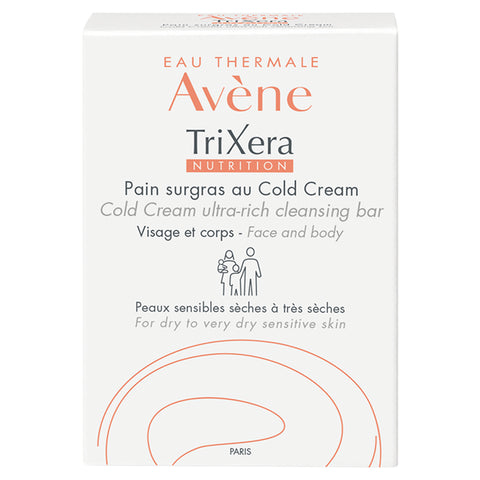 Avene Trixera Cold Cream Cleansing Bar 100 Gm