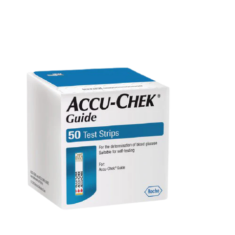 Accu Chek Guide Strips 50's