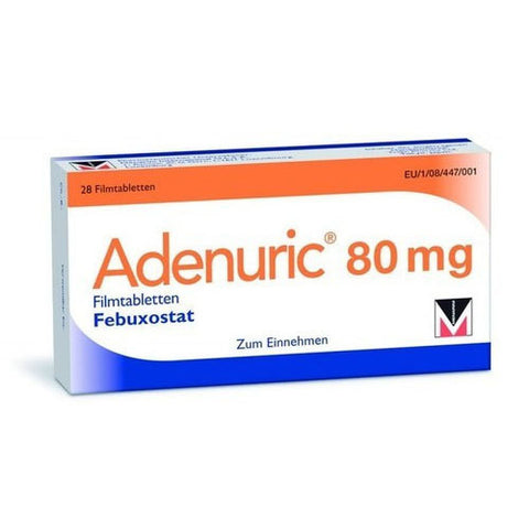 Adenuric 80Mg Tablet 28'S