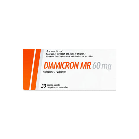 Diamicron Mr 60Mg Tablets 30's