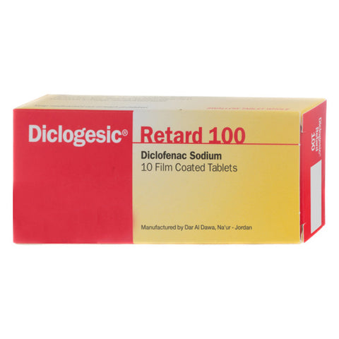 Diclogesic Retard 100Mg Tablets 10's
