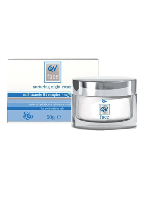 QV FACE NURTURING NIGHT CREAM 50GM -  - Body Care, Face Care, Mother & Baby Care, Personal Care, qv, Skin Care -  - PharmaCare Online 