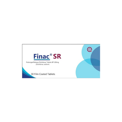 Finac 100 Mg Sr Tablet, 30's