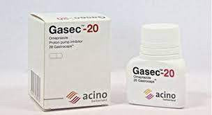 Gasec 20 Mg Capsule, 28's