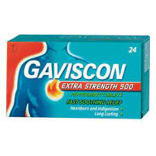 Gaviscon Chewable Tablet, 24's