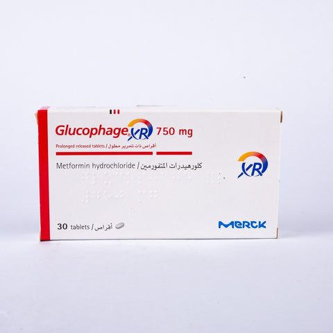 Glucophage 850 Mg Tablet, 30's
