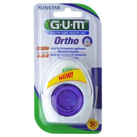 SUNSTAR GUM ORTHO FLOSS - 3220 - - Oral Care, Orale Care, Sunstar - - PharmaCare Online