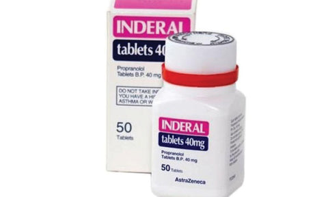 Inderal 40 Mg Tablet, 50's