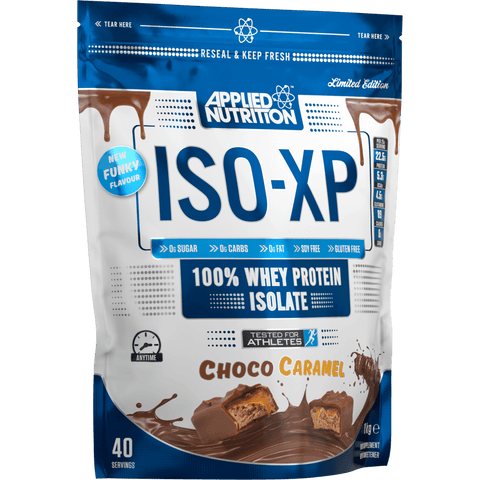 Applied Nutrition ISO-XP 100% Whey Protein Isolate, Choco Caramel, 1 kg