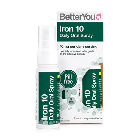 Better You Oral Spray,Iron 10 Daily 25 ML