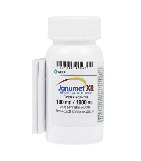 جانوميت Xr 100/1000 ملغ، 28 قرص