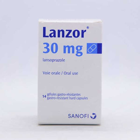 Lanzor 30Mg Capsule, 14's