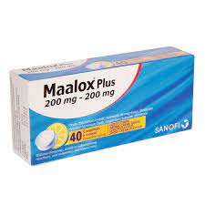 Maalox Plus 200Mg Tablet, 40's