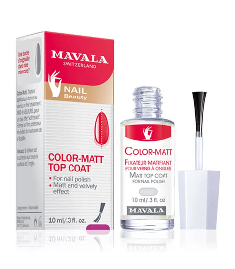 MAVALA COLOR - MATT TOP COAT 10ML -  - Nail Care -  - PharmaCare Online 