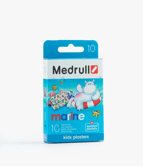 MEDRULL MARINE KIDS PLASTER, 10's - - - - PharmaCare Online