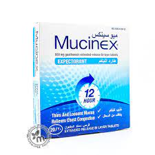Mucinex 600 Mg Tablet, 20's