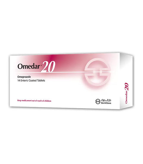 Omedar 20Mg Tablet 14'S
