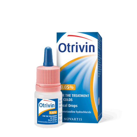 Otrivin Children Nasal Drops 0.05% 10Ml