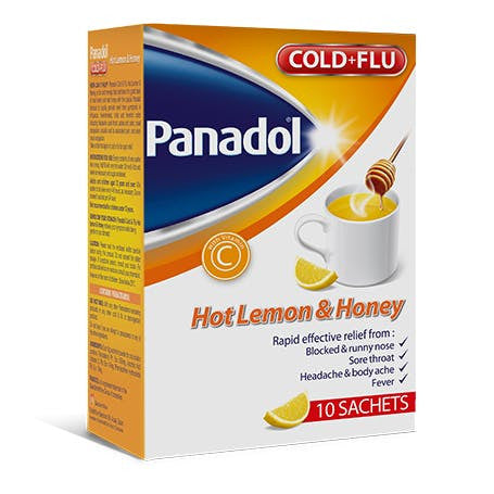 Panadol Cold+Flu Vapour Release 10 Sachets