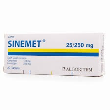 Sinemet 25/250 Mg Tablet 20'S