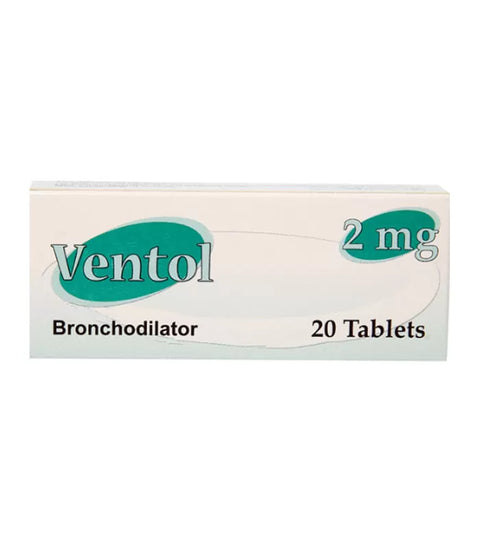 Ventol 2Mg Tablet 20's