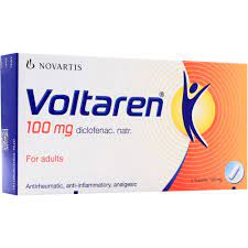 Voltaren 100 Mg Suppositories 5's