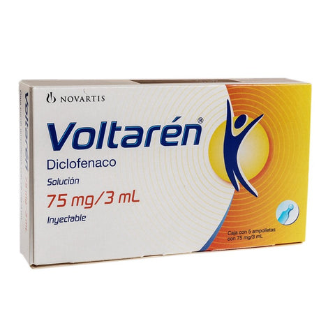 Voltaren 75 Mg Ampoules 5X3 ML