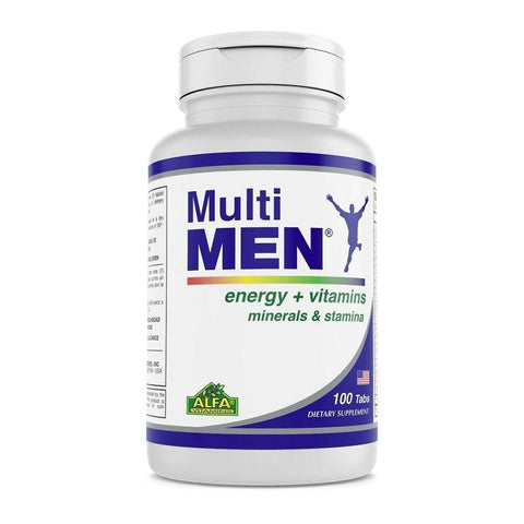 ALFA MULTI MEN TABLET 100'S -  - Men Care, men vitamins, Nutrition, Personal Care, Vitamins&Minerals -  - PharmaCare Online 