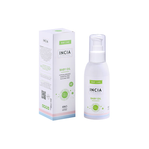 Incia 100% Natural Baby Oil, 110 ML