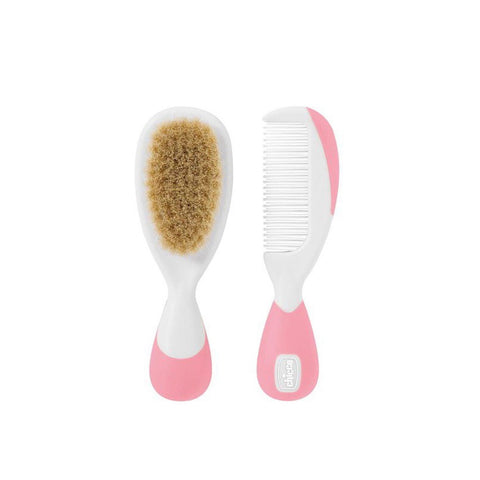 Chicco Brush And Comb Pink (0M+)