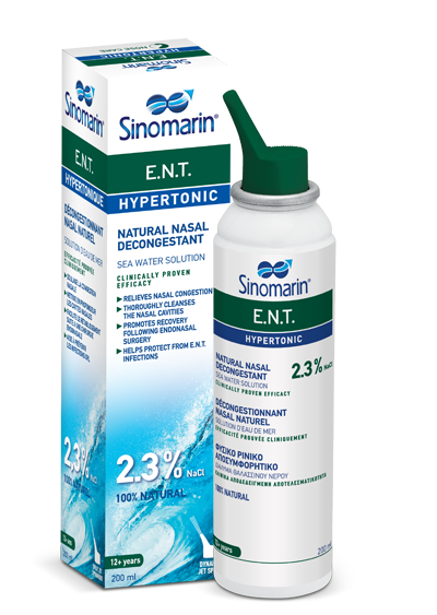 Sinomarin E.N.T Spray, 200 ML