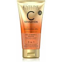 EVELINE 10% VITAMIN C SENSATION 3-IN-1 REVITALIZING CLEANSING GEL 150ML -  - Body Care, Face Care, Mother & Baby Care, Personal Care, Skin Care, Soaps&Shampoos -  - PharmaCare Online 
