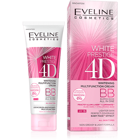 EVELINE WHITE PRESTIGE BB CREAM 50ML -  - Body Care, Face Care, Mother & Baby Care, Personal Care, Skin Care -  - PharmaCare Online 