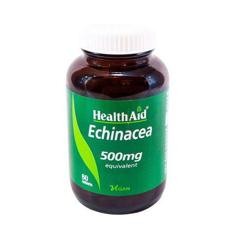 HEALTH AID ECHINACEA LEAF EXTRACT 500MG TABLET 60'S -  - Essential Supplements, healthaid, Herbal Supplements, Nutrition -  - PharmaCare Online 