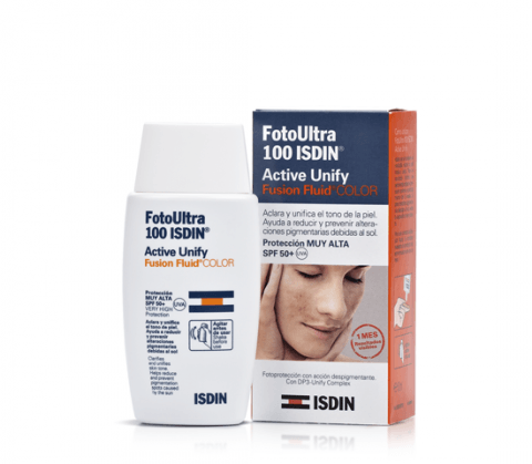 ISDIN FOTOULTRA 100 ACTIVE UNIFY COLOR SPF50+ 50ML -  - ISDIN -  - PharmaCare Online 