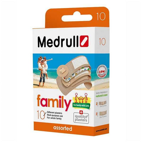 MEDRULL FAMILY PLASTER 10'S -  - First Aid, Medrull, Rehab & Supports, Supports -  - PharmaCare Online 
