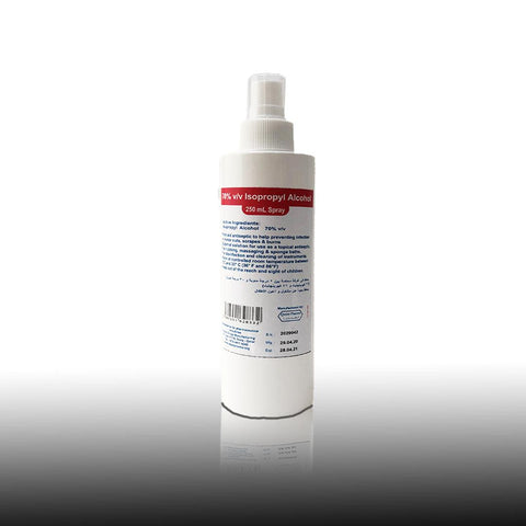 MEDSAN ISOPROPYL ALCHOL SPRAY 70%, 250 ML -  - Healthcare Devices, Medical Accessories & Consumables -  - PharmaCare Online 
