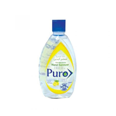 PURO HAND SANITIZER 500ML -  - Covid Care, Hand Sanitizers, Healthcare Devices, Medical Accessories & Consumables -  - PharmaCare Online 