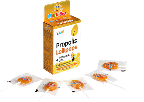 Multiball Kids Propolis Lollipops, 7's