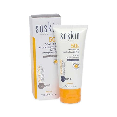 SOSKIN SUN CREAM PROTECTION 50ML - - Body Care, Face Care, Mother & Baby Care, Personal Care, Skin Care - - PharmaCare Online
