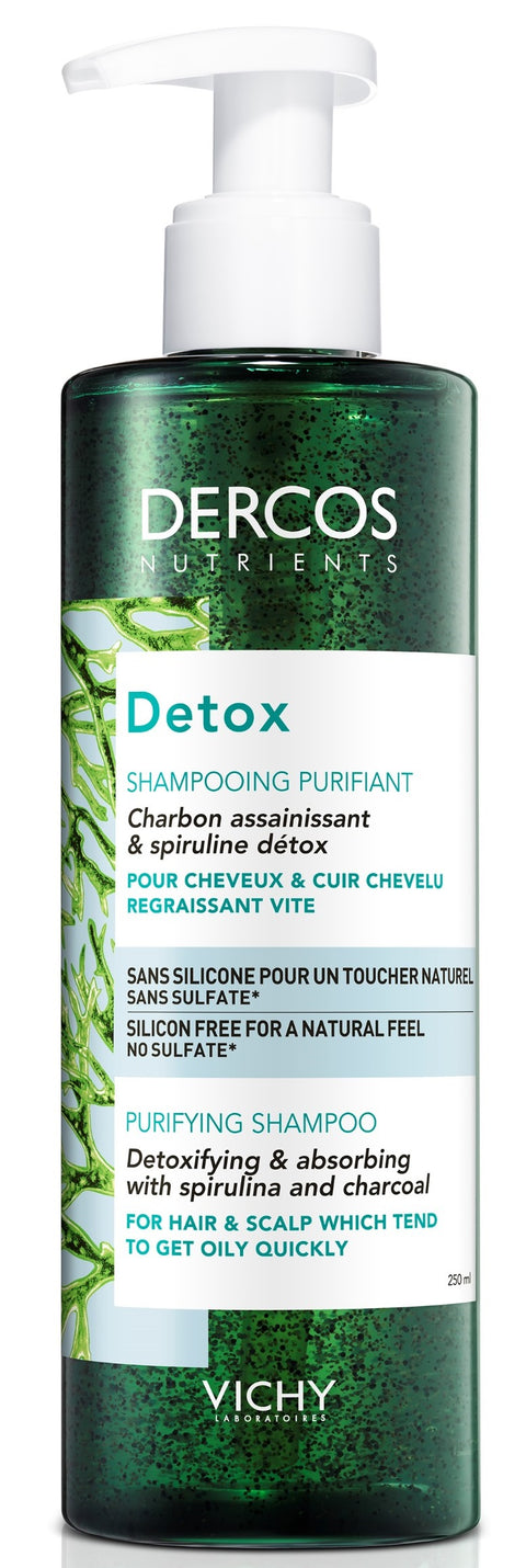 Vichy Dercos Detox Shampoo, 250 ML