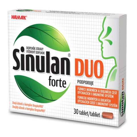 WALMARK SINULAN DUO FORTE TABLET 30'S -  - Cold & Flu, Covid Care, Essential Supplements, Fever, Immuno Care -  - PharmaCare Online 