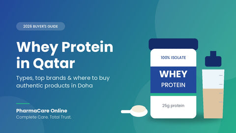 Whey Protein in Qatar: Types, Top Brands & Where to Buy (2026 Guide)