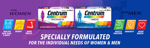 Centrum: Complete Multivitamins with Micronutrients!