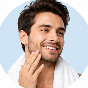 Men Care category illustration